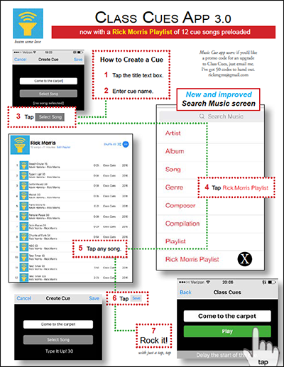 Class Cues user guide
