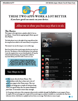 Class Cues iPad