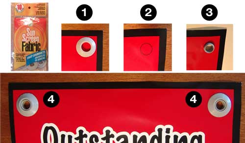 Clip Chart grommets