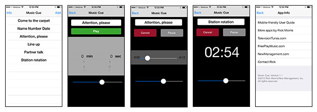 iPod Touch screen shots
