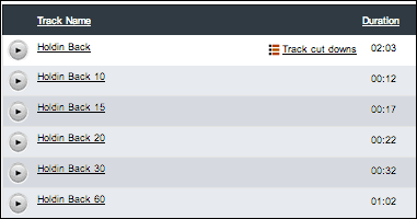 Cut Down Tracks