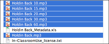 Songs to Import