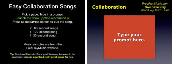 Easy Collaboration Songs