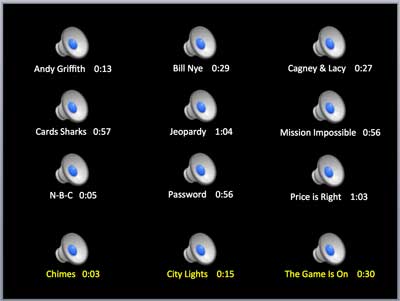 Song Buttons