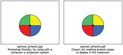 Spinner artwork