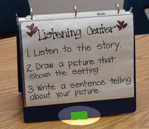 Binder Stand for center