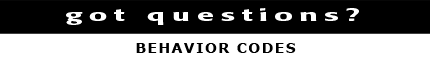 Behavior CODES