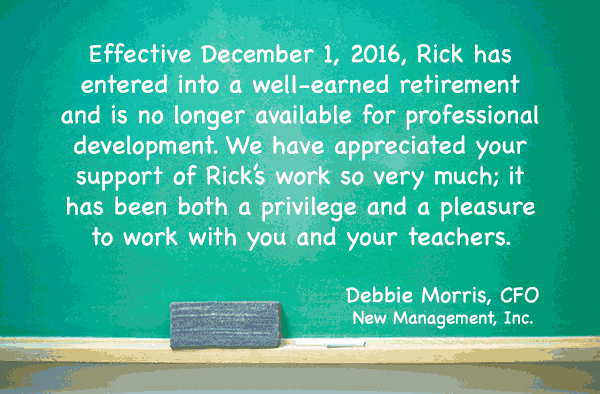 Retirement Notice