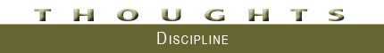 Discipline