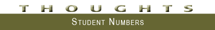 Student Numbers